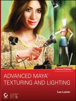 Advanced Maya Texturing and Lighting- P1 ppsx