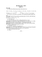 Kie^~m tra 1 tie^''''t dddaaayyy