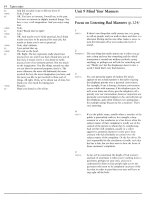 Focus on advanced english C.A.E teacher''''s book 13 pptx