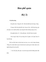 Hen phế quản (Kỳ 2) pptx