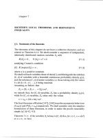 Independent And Stationary Sequences Of Random Variables - Chapter 7 potx