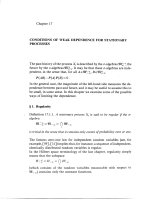 Independent And Stationary Sequences Of Random Variables - Chapter 17 pptx