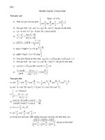 Nhận dạng tam giác