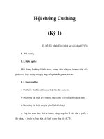 Hội chứng Cushing (Kỳ 1) pps