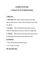 Luyện tập về từ đồng nghĩa potx