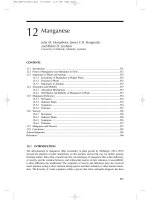 Handbook of Plant Nutrition - chapter 12 pptx