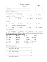 đề thi HSG lớp 4- book 2