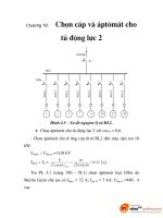 thiết kế hệ thống cung cấp điện cho nhà máy chế tạo máy bơm nông nghiệp, chương 19 pps