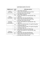 GIÁO ÁN ÂM NHẠC TUẦN 23