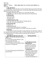 giáo án giáo dục công dân lớp 6