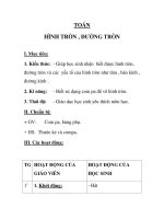 TOÁN HÌNH TRÒN , ĐƯỜNG TRÒN ppsx
