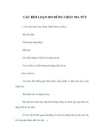 CÁC RỐI LOẠN DO DÙNG CHẤT MA TÚY pdf