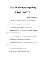 Phác đồ điều trị theo hội chứng các bệnh LTQĐTD docx