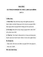 Đạo đức Có trách nhiệm về việc làm của mình (t2) potx