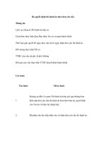 Ra quyết định thi hành án theo đơn yêu cầu pptx