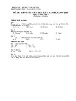 ĐỀ THI GIỮA KỲ II LỚP 2