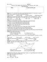 De KT Trac nghiem HH 8.7