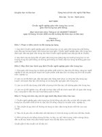 Quy định chuẩn nghề nghiệp giáo viên THCS-THPT