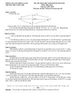 ĐỀ THI SÁT HẠCH HS GIOI ĐI THI TINH