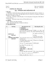 mở rộng khái niệm phân số