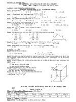 De KSCL HKII Toan 8 (06-07)
