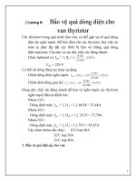 Thiết kế mạch chỉnh lưu điều khiển động cơ điện một chiều, chương 8 potx