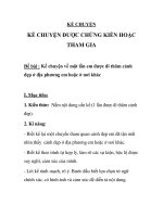 KỂ CHUYỆNKỂ CHUYỆN ĐƯỢC CHỨNG KIẾN HOẶC THAM GIA pdf