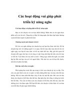 Kỹ năng làm cha mẹ - Phần 9 potx