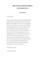 LUYỆN ĐỌC TIẾNG ANH QUA CÁC TÁC PHẨM VĂN HỌC -THE COUNT OF MONTE CRISTO ALEXANDRE DUMAS CHAPTER 68 doc