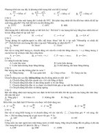 KIỂM TRA 1 TIẾT LÝ 10 ( CB) - BÀI 3