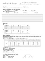 ĐỀ KIỂM TRA CUỐI HKI - 2009 -2010