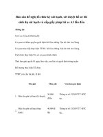 Báo cáo đề nghị tổ chức kỳ sát hạch, xét duyệt hồ sơ thí sinh dự sát hạch và cấp giấy phép lái xe A3 lần đầu pps