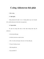 Cường Aldosteron thứ phát ppt