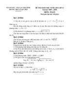 Đề Thi Học Sinh Giỏi TOÁN 12 - THPT Lê Quý Đôn - Thái Bình [2009 - 2010] pps
