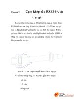 tính toán thiết kế cụm đồ gá để mài biên dạng dao xọc răng bao hình trên máy mài răng MAAG HSS-30, chương 9 pptx