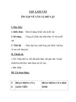 TẬP LÀM VĂN ÔN TẬP VỀ VĂN TẢ ĐỒ VẬT ppsx