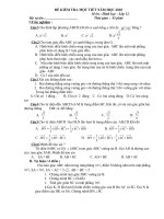 đề kiểm tra 45 phút hình