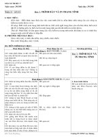 bài 7 - Trình bày và in trang tính