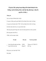 Cấp lại Giấy phép hoạt động bến hành khách trên luồng, tuyến đường thủy nội địa địa phương ( chuyển quyền sở hữu ) pps