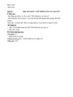 GIAO ÁN DỰ THI ÂM NHẠC