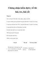 Chứng nhận kiểm dịch y tế thi hài, tro, hài cốt docx