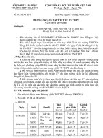 Hướng dẫn ôn thi thử TN-THPT năm học 2009-2010-Trường THPT Đạ Tông