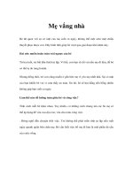 Cha mẹ và con cái - Phần 1 potx