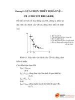 đồ án thiết kế hệ thống cung cấp điện cho cao ốc, chương 12 ppsx