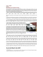 kinh nghiệm mua ô tô củ