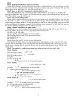 Đáp án đề thi môn công nghệ tàu thủy pptx