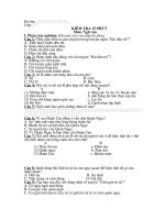 KIEM TRA 15 phut VAN 11