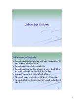 Chính sách Tài khóa fulbright