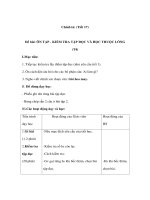 Chính tả lớp 3 - ÔN TẬP - KIỂM TRA TẬP ĐỌC VÀ HỌC THUỘC LÒNG (T4) ppt