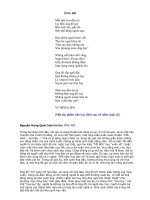 Bình bài thơ: Ông đồ